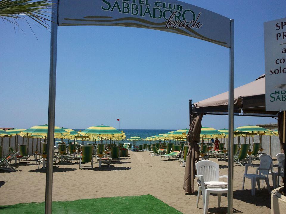 Hotel Club Sabbiadoro Баттипалья Экстерьер фото